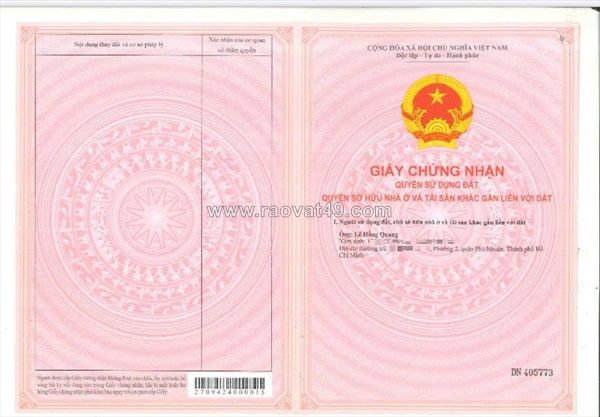 Bán toà biệt thự căn hộ dịch vụ tại số 9 đường số 4, phường an khánh, q2, hcm