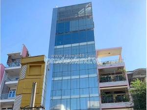 Bán tòa nhà mặt tiền sư vạn hạnh, q10, 1 hầm + 9 tầng, 8x17m, hđt 200tr/th