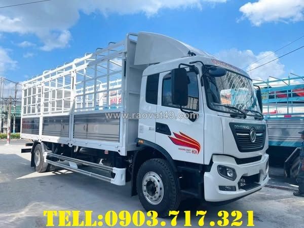 Bán xe tải dongfeng 9t2 thùng dài 7m55 nhập khẩu