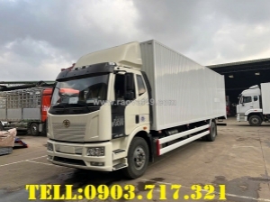 Bán xe tải faw j6l thùng container 60 khối