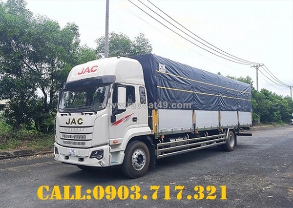 Bán xe tải jac dawos 7t8 bửng nhôm giao ngay