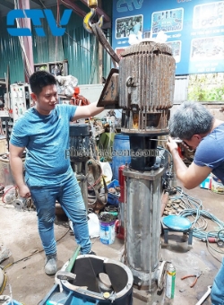 Bảo dưỡng máy bơm nước công nghiệp uy tín tại hà nội