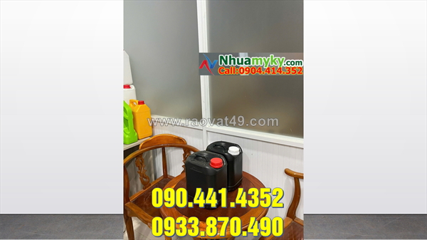 Báo giá can nhựa 2 lít đựng dầu, can nhựa 5 lít vuông đựng nhớt