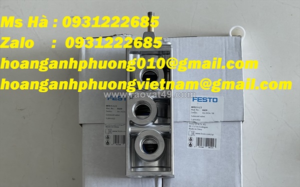 Báo giá tốt hiện nay - van khí nén hãng festo mfh-5-1/2