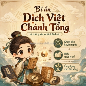 Bí ẩn dịch việt chánh tông và triết lý sâu xa kinh dịch cổ