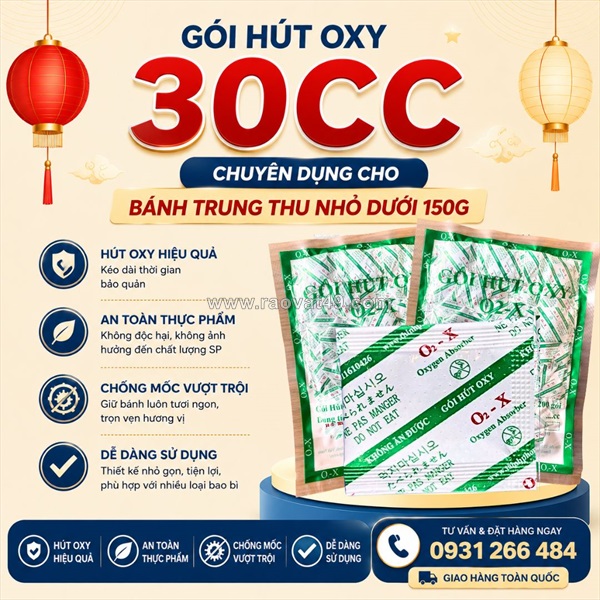 Bí quyết giúp bánh trung thu duy trì chất lượng 30–45 ngày