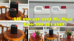 Bình nhựa 1 lít đựng nhớt, can nhựa 2 lít đựng dầu, can nhựa 5 lít có vạch chia