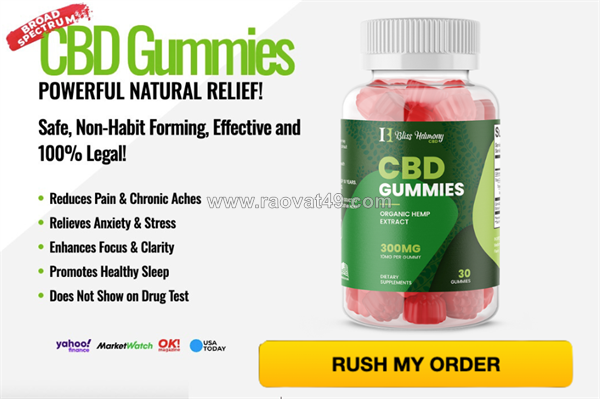 Bliss harmony cbd gummies honest review – sleep & wellness