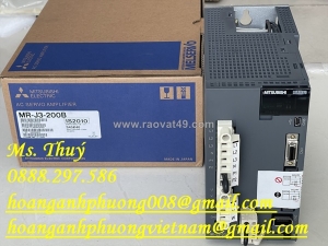 Bộ điều khiển mitsubishi mr-j3-200b - made in japan