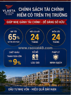 Bỏ hơn 5 tỷ – nhận dòng tiền ngay: nhà đầu tư đang chọn vlasta thủy nguyên