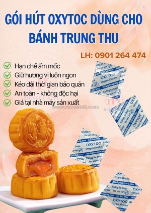Cách bảo quản bánh trung thu hiệu quả, gói hút oxy