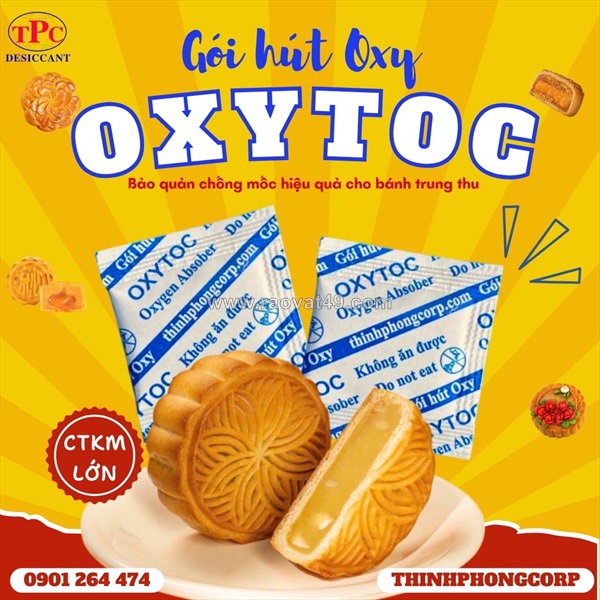 Cách bảo quản gói hút oxy oxytoc để còn hiệu quả