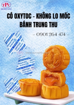 Cách sử dụng gói hút oxy oxytoc cho bánh trung thu