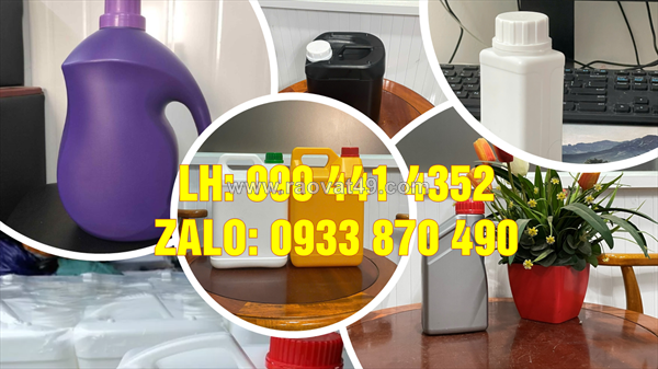 Can 2 lít trong đựng dược phẩm, can nhựa 5 lít trong đựng trà sữa, thành phần bào chế thuốc