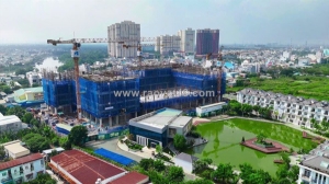 Cần bán căn hộ the peak garden liền kề phú mỹ hưng, trực tiếp cdt, 66m2, 2pn, htcb, view mát mẻ, giá 5.3 tỷ