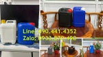 Can nhựa 1 lít đựng cồn rửa tay, bình 2 lít đựng gel, can nhựa 5 lít đựng dung dịch