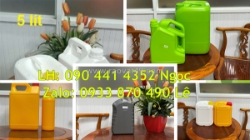 Can nhựa 1 lít đựng hóa chất nông dược, can nhựa 2 lít đựng hóa chất ngành dược