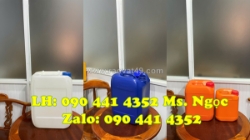 Can nhựa 10 lít đựng mực in, can nhựa 20 lít, can 25 lít đựng thảo dược bào chế thuốc