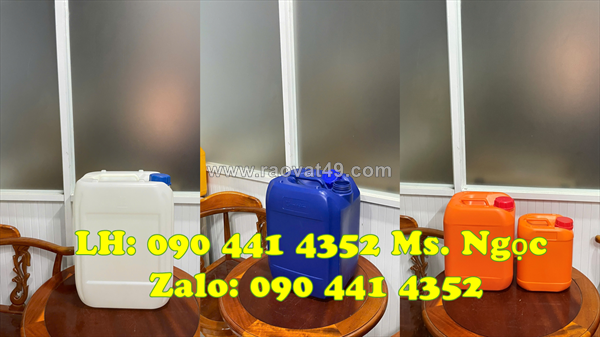 Can nhựa 10 lít đựng mực in, can nhựa 20 lít, can 25 lít đựng thảo dược bào chế thuốc