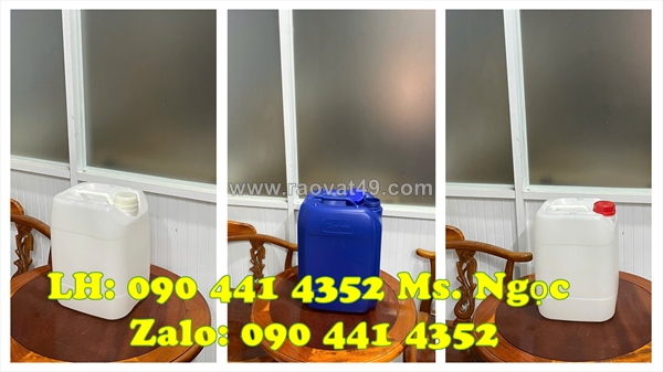 Can nhựa 10 lít đựng thuốc diệt côn trùng, can nhựa 20 lít đựng thuốc trừ sâu bọ