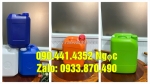 Can nhựa 10 lít đựng thuốc trừ sâu, can nhựa vuông 20 lít đựng hóa chất y tế