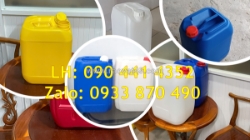 Can nhựa 10 lít vuông chính hãng, can 20 lít đựng thuốc diệt côn trùng, can 25 lít đựng chất diệt vi khuẩn thí nghiệm