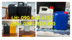 Can nhựa 1000ml đựng sữa tắm gội cho bé, can nhựa 2 lít đựng gel tẩy rửa, lau chùi máy móc chuyên dụng