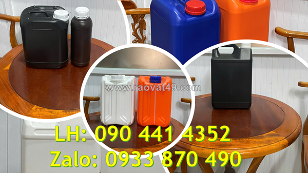 Can nhựa 1000ml đựng sữa tắm gội cho bé, can nhựa 2 lít đựng gel tẩy rửa, lau chùi máy móc chuyên dụng