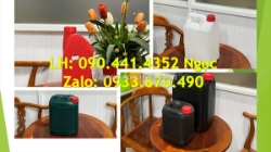 Can nhựa 2 lít đựng thuốc diệt côn trùng, can nhựa 5 lít màu đựng hóa chất phân loại