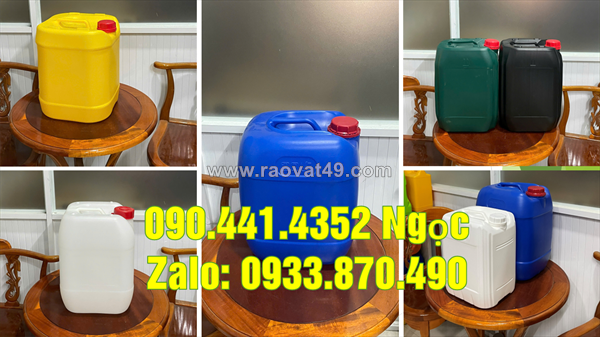 Can nhựa 20 lít đựng hóa chất tại bình dương, can nhựa 25 lít đựng hóa chất tại đồng tháp