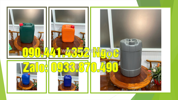 Can nhựa 20 lít đựng hóa chất tại bình dương, can nhựa 25 lít đựng hóa chất tại đồng tháp