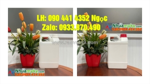 Can nhựa 20 lít đựng mẫu hóa chất thí nghiệm, can nhựa 25 lít đựng axit vô cơ