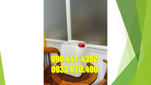Can nhựa 20 lít giá rẻ, đựng hóa chất không sinh khí và nhóm thoát khí