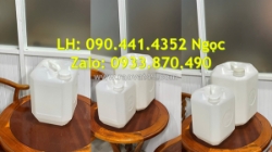 Can nhựa 22 lít vuông giá bao nhiêu, can nhựa 24 lít đựng hóa chất ngành thủy sản