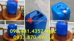 Can nhựa 25 lít đựng chất khử trùng, can nhựa 30 lít vuông nuôi cá