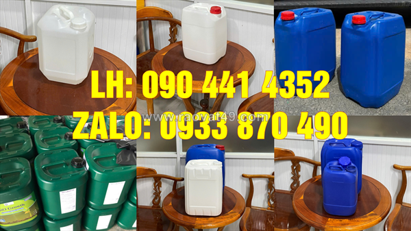 Can nhựa 25 lít đựng hóa chất có sinh khí mua ở đâu? tìm can nhựa 20 lít vuông 1kg đựng hóa chất