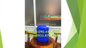 Can nhựa 25 lít màu, sản xuất can nhựa 25l đựng hóa chất theo yêu cầu