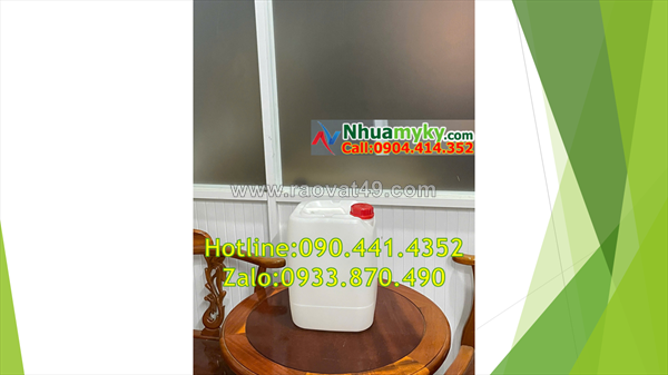 Can nhựa 25 lít màu, sản xuất can nhựa 25l đựng hóa chất theo yêu cầu