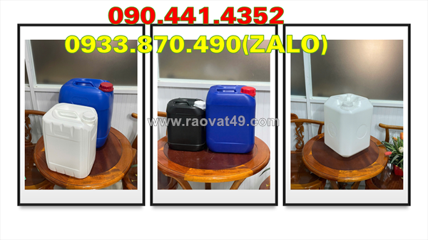 Can nhựa 30 lít đựng hóa chất dễ bốc cháy, thùng nhựa 30l đựng h2s04