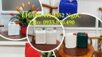 Can nhựa 5 lít đựng nước rửa chén, bình nhựa 2 lít đựng nước lau sàn, can nhựa 1 lít đựng nước giặt/xả