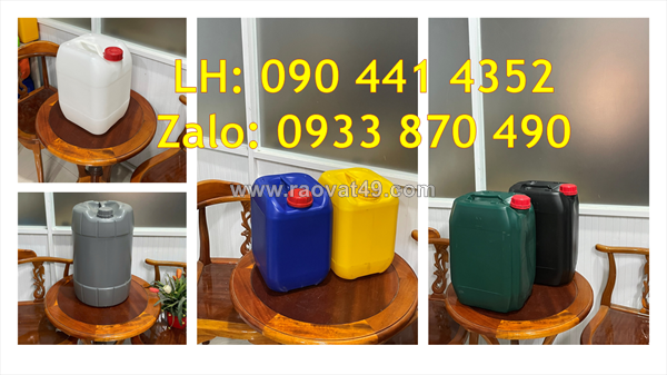 Can nhựa 5 lít đựng thuốc thú y, can nhựa 2 lít đựng thuốc gia cầm, can nhựa 1 lít đựng thuốc bvtv