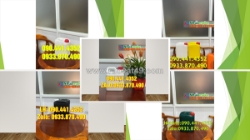 Can nhựa 5 lít nắp nhấn, can nhựa 2 lít đựng nước lau sàn