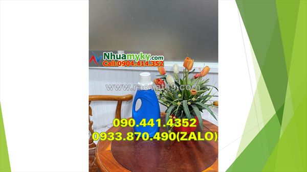 Can nhựa 5 lít nắp thoát khí, can nhựa 2 lít đựng hóa chất sinh khí tại kiêng giang