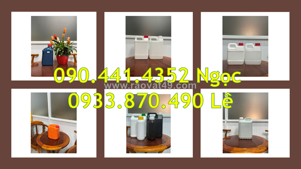 Can nhựa 500ml đựng thuốc sát khuẩn trong bệnh viện, vỏ can nhựa 5 lít màu cam đựng dược phẩm