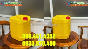 Can nhựa đựng chất lỏng 25 lít, thùng nhựa 24 lít đựng dầu, can nhựa 22 lít công nghiệp