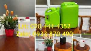Can nhựa đựng mỹ phẩm 500ml nắp ấn, can nhựa 1 lít đựng chất làm sạch bóng bề mặt