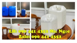 Can nhựa vuông 24 lít mua ở q10, can nhựa 25 lít gò vấp, can nhựa 30 lít tân bình