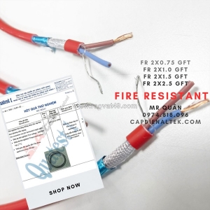 Cáp báo cháy chống cháy 2x1.5 – tổng kho altek