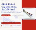 Cáp điều khiển 2x0.5 altek kabel chính hãng tại hà nội, đà nẵng, hcm