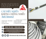 Cáp điều khiển altek kabel 3x0.5 không lưới chống nhiễu cho thang máy